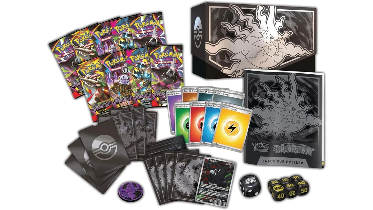 Pokemon Dunkelnacht Top Trainer Box, deutsche Ausgabe – Ansicht 3