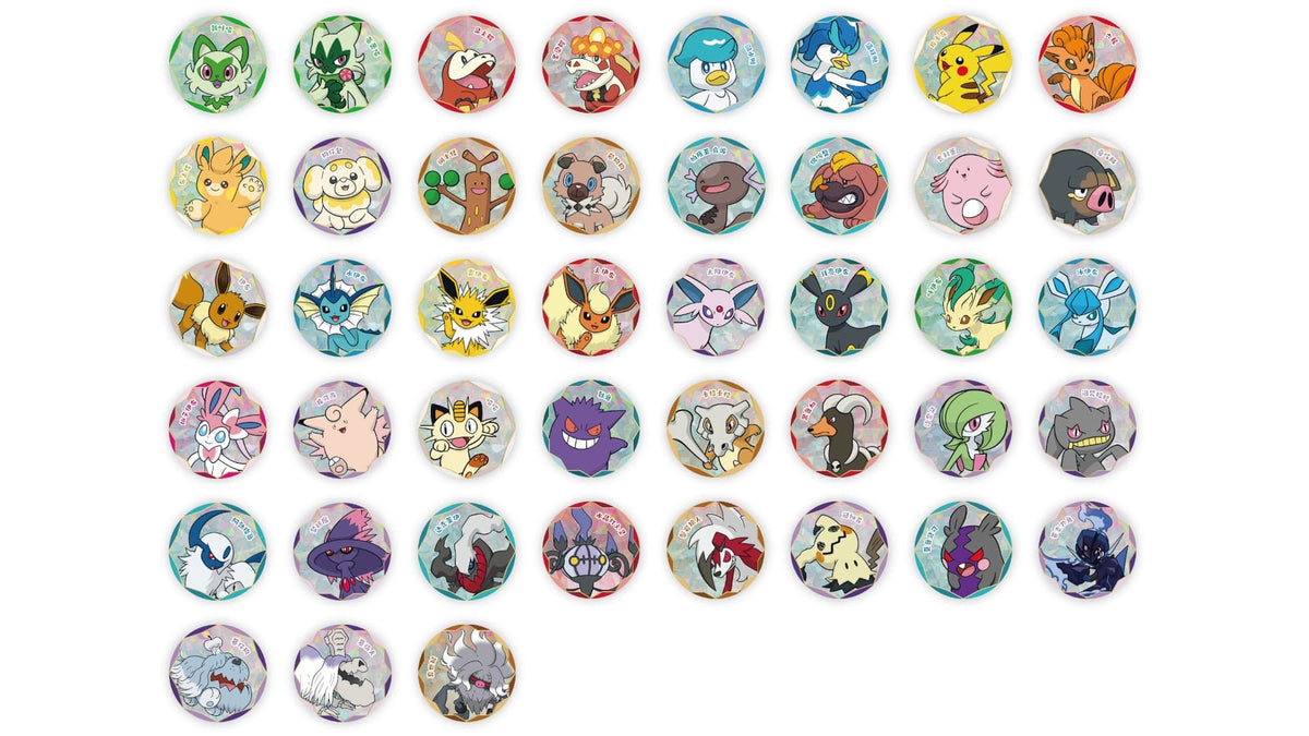 Pokemon Gem Pack Badge Set kaufen, chinesische Ausgabe – Ansicht 2