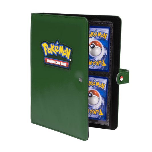 Green 4 Pocket Premium Snap Binder