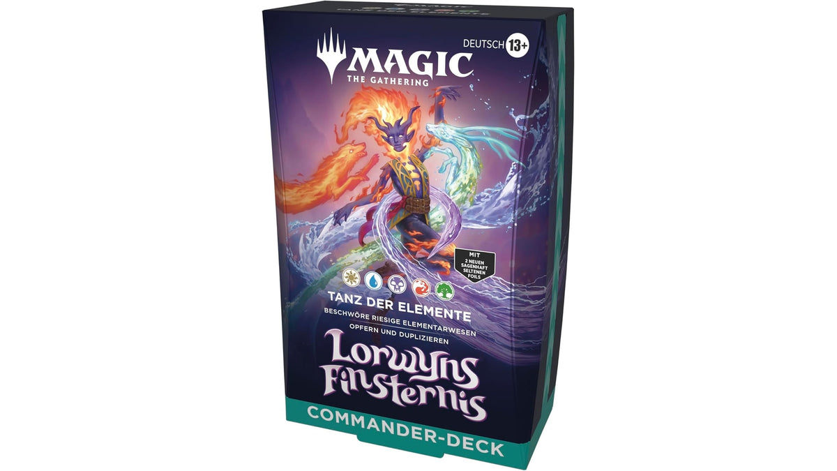 Magic: The Gathering Lorwyns Finsternis Commander Deck Tanz der Elemente, deutsche Ausgabe