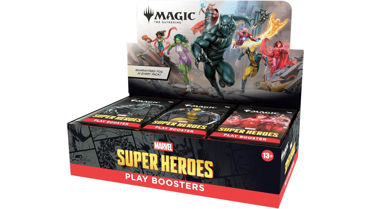 Magic: The Gathering Marvel Super Heroes Play Booster Box DE