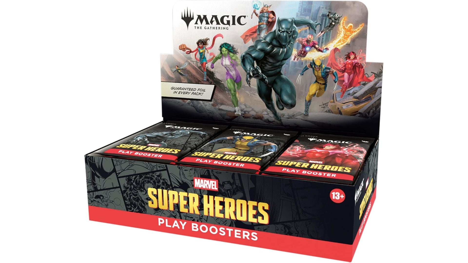 Magic: The Gathering Marvel Super Heroes Play Booster Box DE
