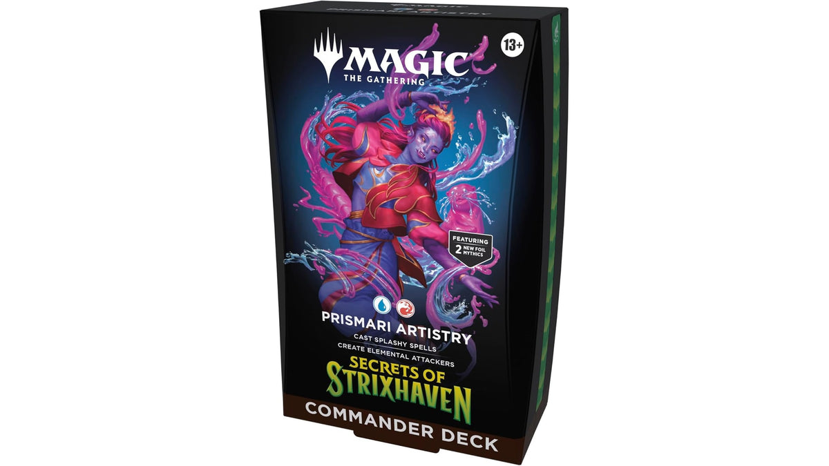 Magic: The Gathering Secrets of Strixhaven Commander Deck Prismari Artistry, englische Ausgabe