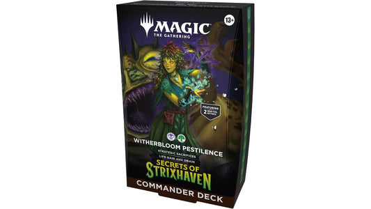 Magic: The Gathering Secrets of Strixhaven Commander Deck Witherbloom Pestilence, englische Ausgabe