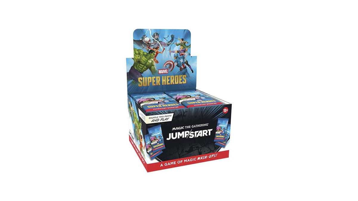 Magic: The Gathering Marvel Super Heroes Jumpstart Booster Display, englische Ausgabe