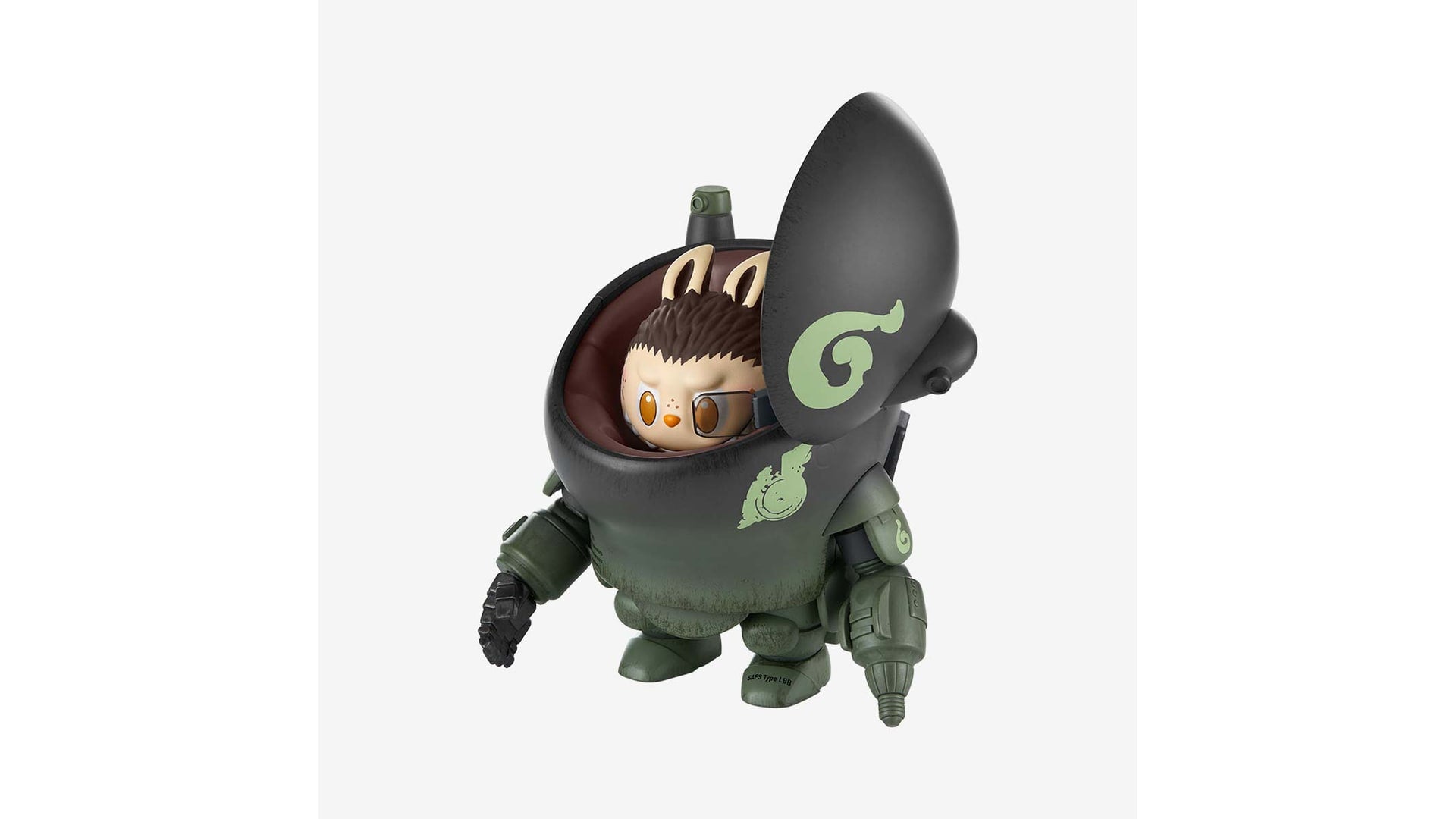 POP MART Maschinen Krieger The Monsters x Ma.K. Figur – Ansicht 2