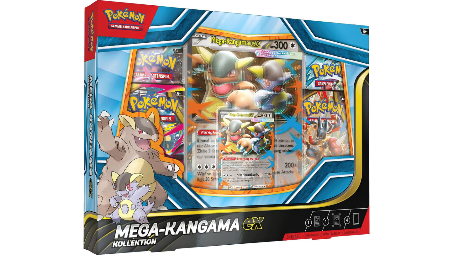Pokemon Mega Kangama EX Kollektion, deutsche Ausgabe
