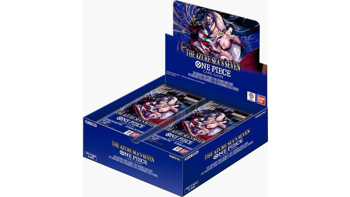 One Piece The Azure Sea's Seven (OP14) Display, englische Ausgabe
