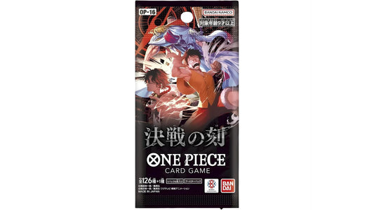 One Piece OP16 The Time of Battle Booster, japanische Ausgabe