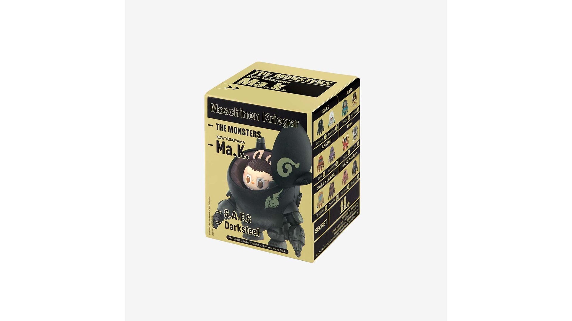 POP MART Maschinen Krieger The Monsters x Ma.K. Figur