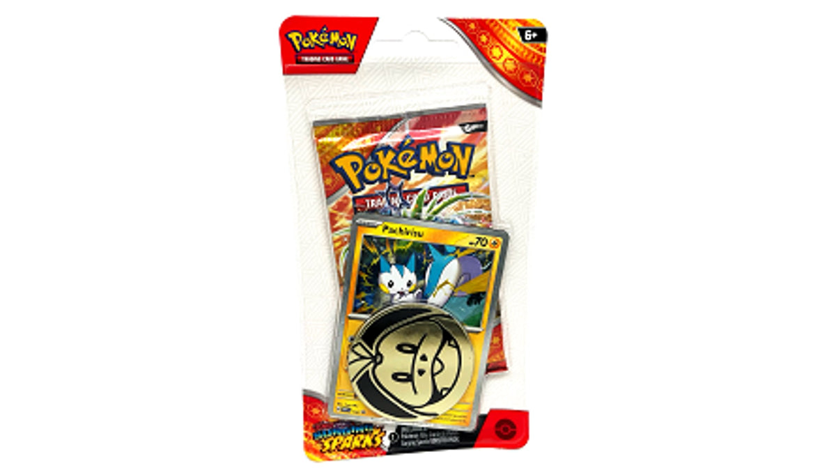 Pokemon Scarlet & Violet - Surging Sparks - Pachirisu Checklane Blister, englische Ausgabe