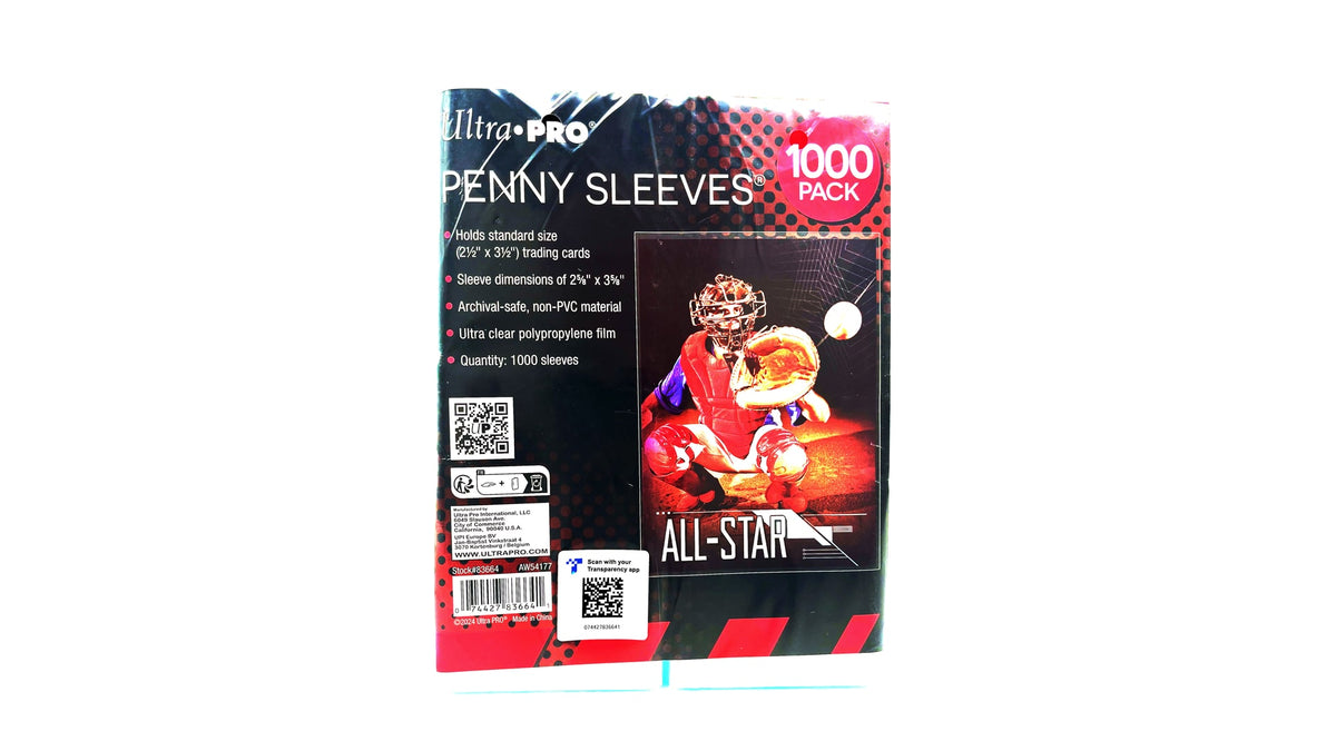 Ultra Pro Card Sleeves - Regular (1000 Stuck)