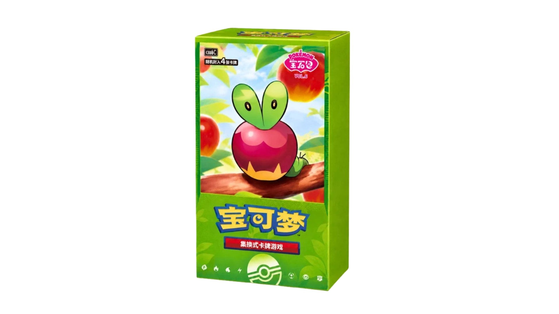 Pokemon Gem Pack Vol.6 Booster Display (CBB6C), chinesische Ausgabe