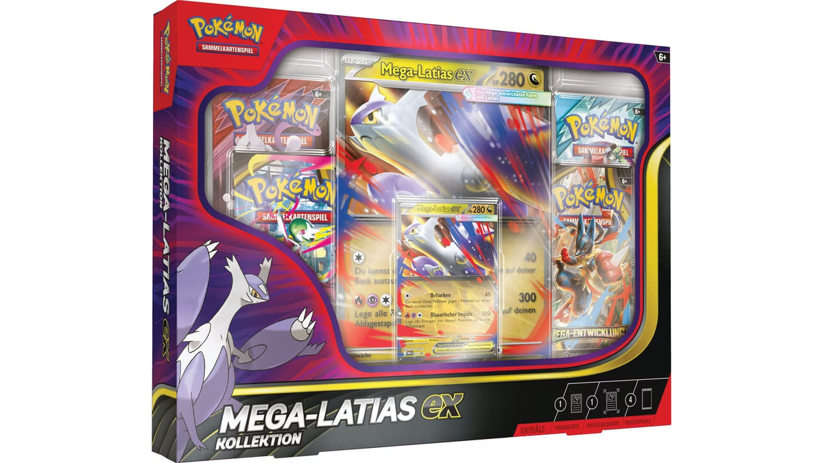 Pokemon Mega Latias EX Kollektion, deutsche Ausgabe