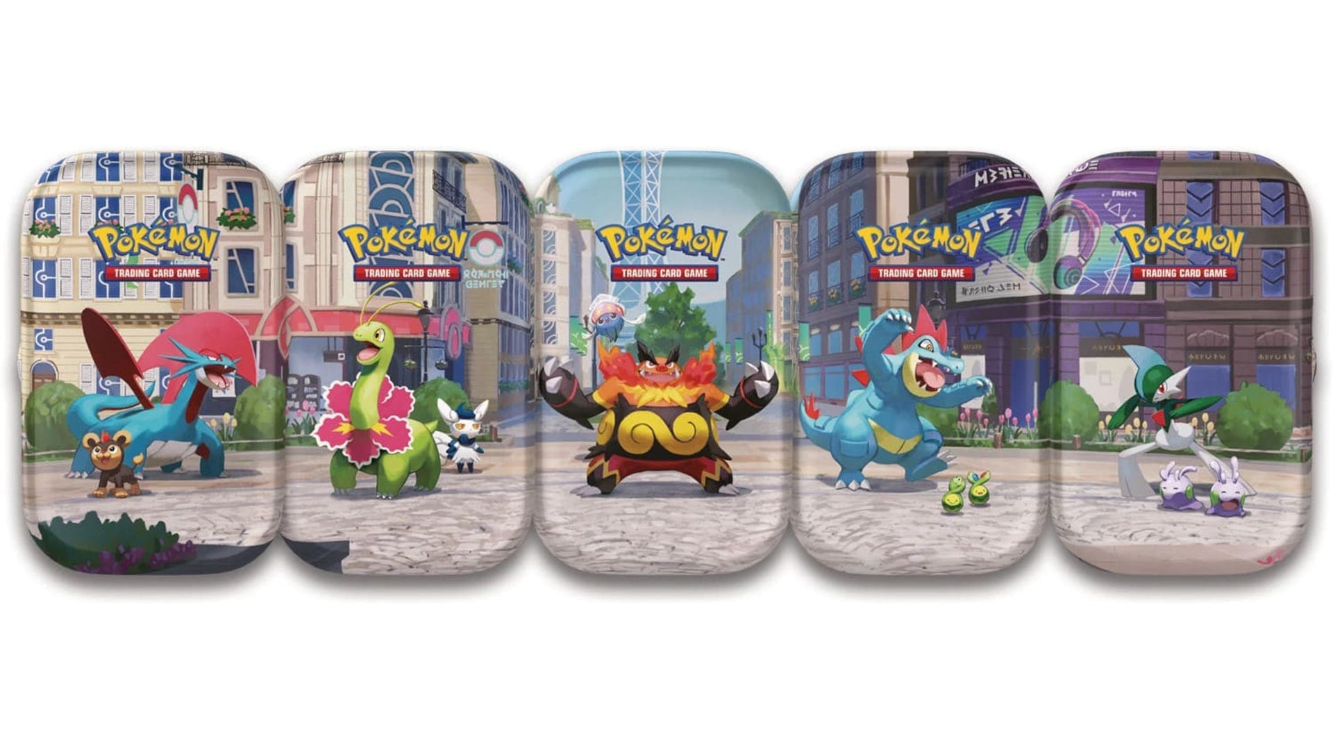 Pokemon Mini Tin Box Illumina City, deutsche Ausgabe – Ansicht 2