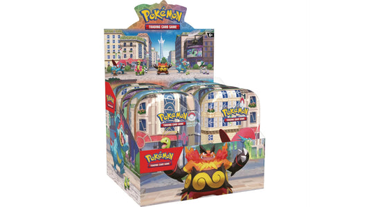 Pokemon Mini Tin Box Illumina City, deutsche Ausgabe