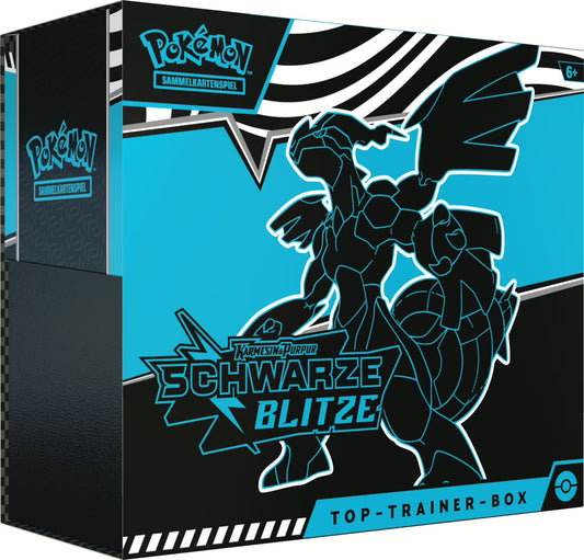 Pokemon Top-Trainer-Box Zekrom Schwarze Blitze