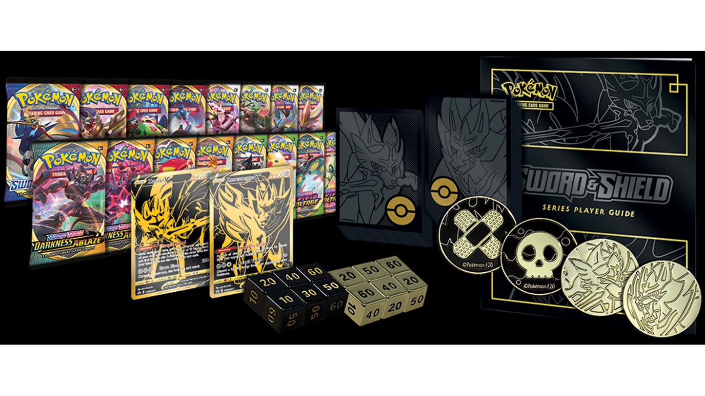 Pokemon Sword & Shield Ultra-Premium Collection Zacian & Zamazenta, englische Ausgabe – Ansicht 2