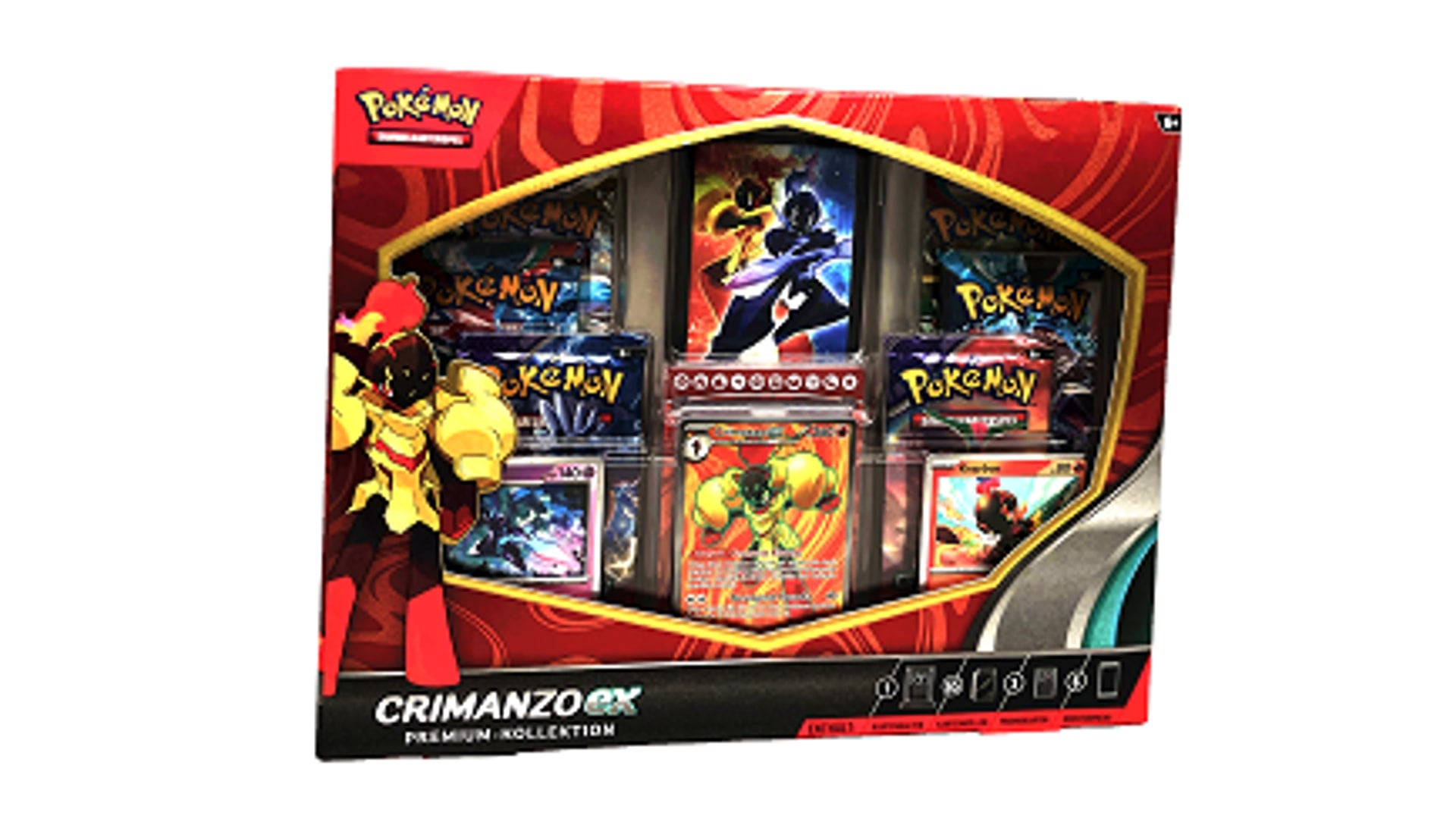 Pokemon Sammelkartenspiel: Premium-Kollektion Crimanzo-ex, deutsche Ausgabe