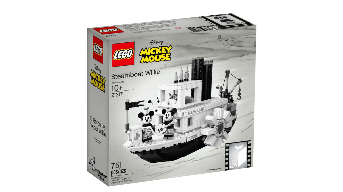 Lego Ideas Steamboat Willie 21317