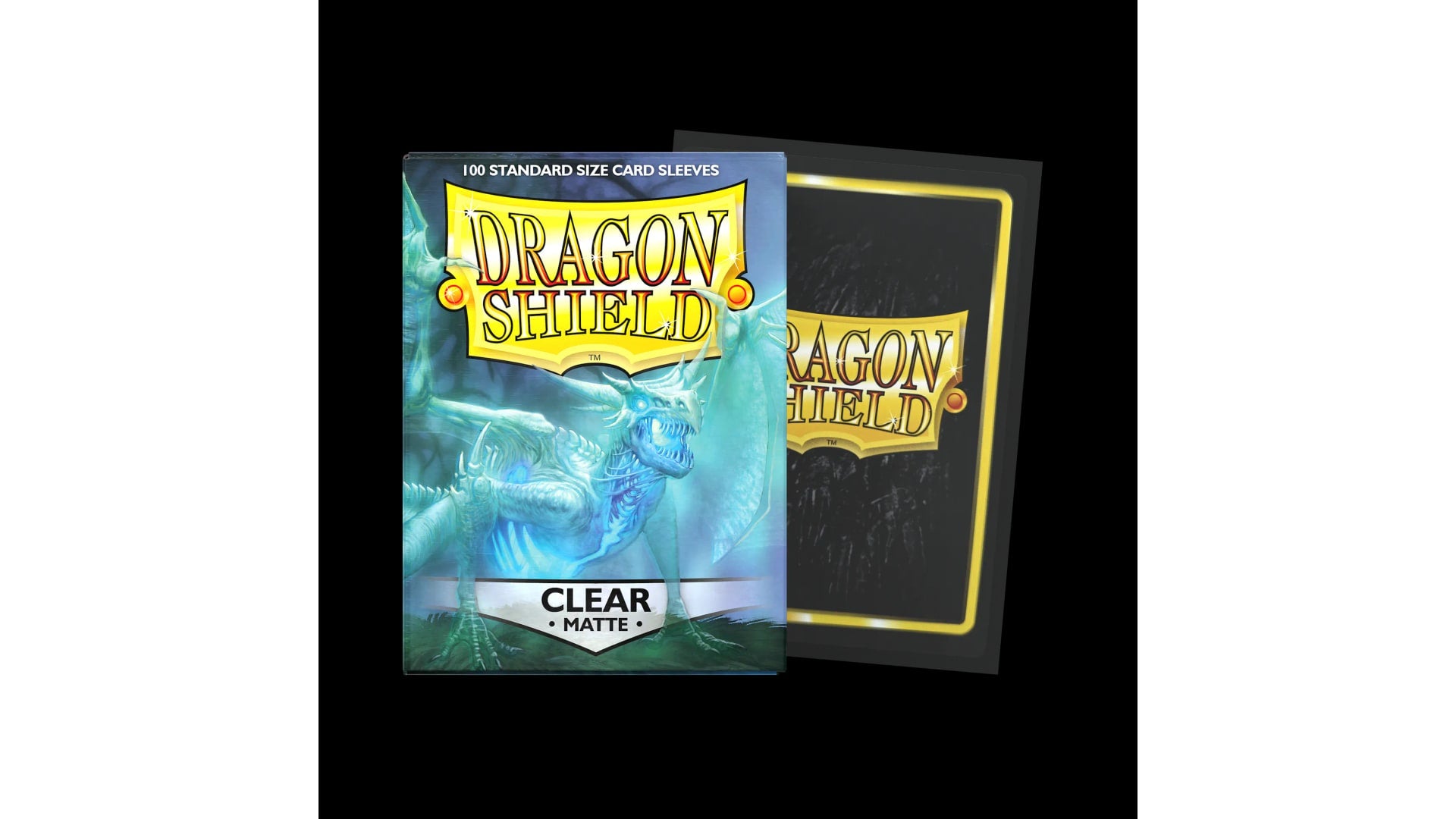 Dragon Shield Standard Size Sleeves - Clear Matte (100 Sleeves)