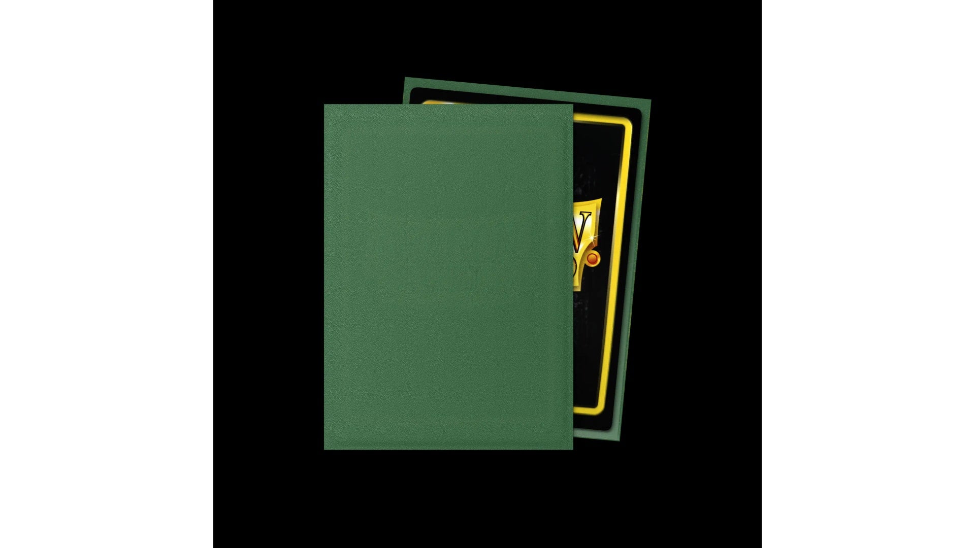 Dragon Shield Standard Size Sleeves - Forest Green Matte (100 Sleeves) – Ansicht 2