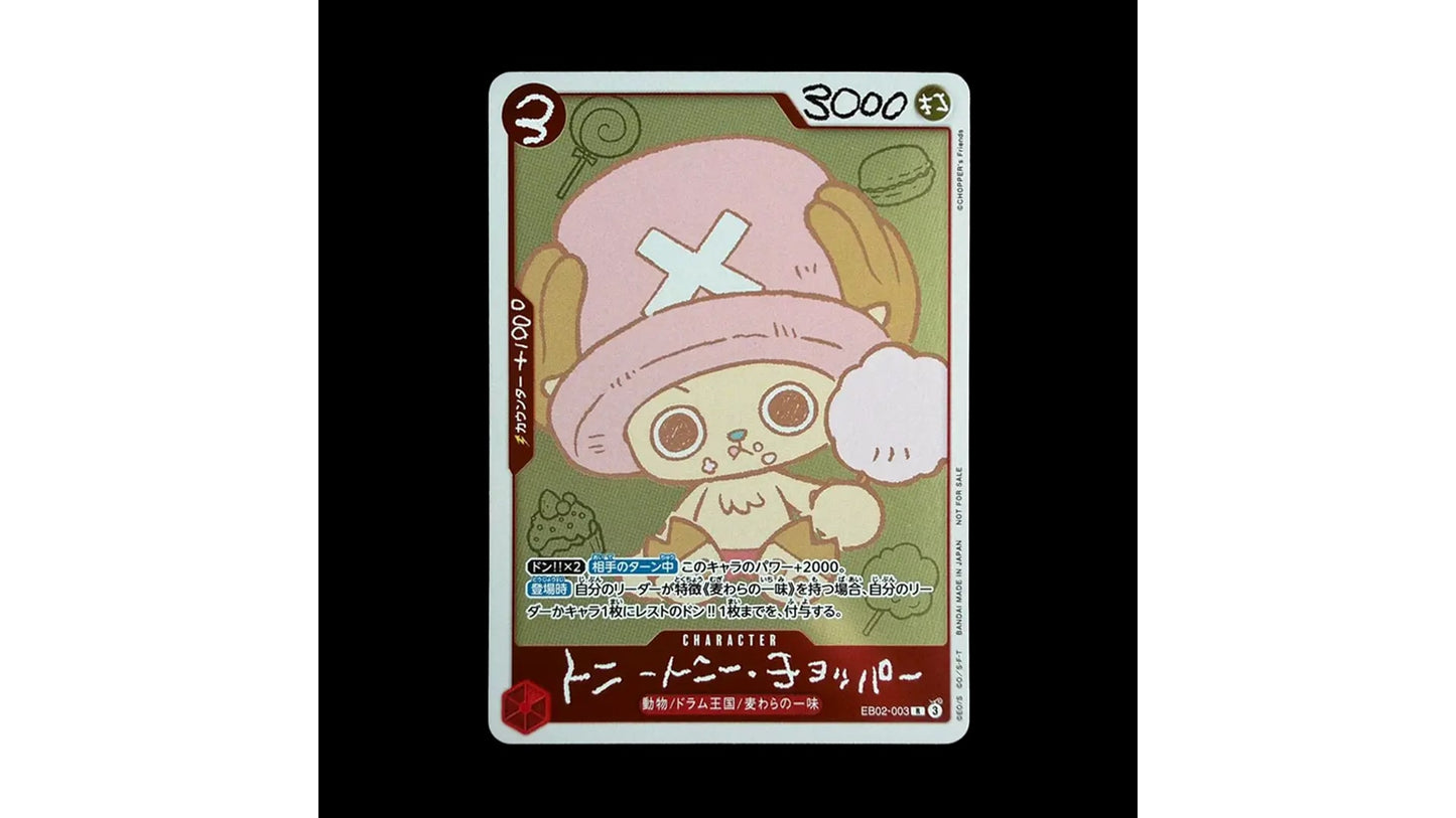 One Piece Chopper's Booklet Promokarte Chopper (EB02-003) – Ansicht 2