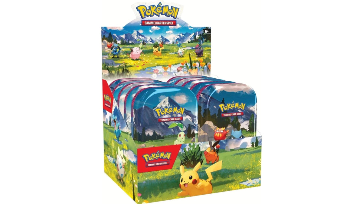 Pokemon Erhabene Helden Mini Tin, deutsche Ausgabe