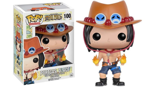 One Piece Portgas D. Ace #100 POP! Vinyl Figur