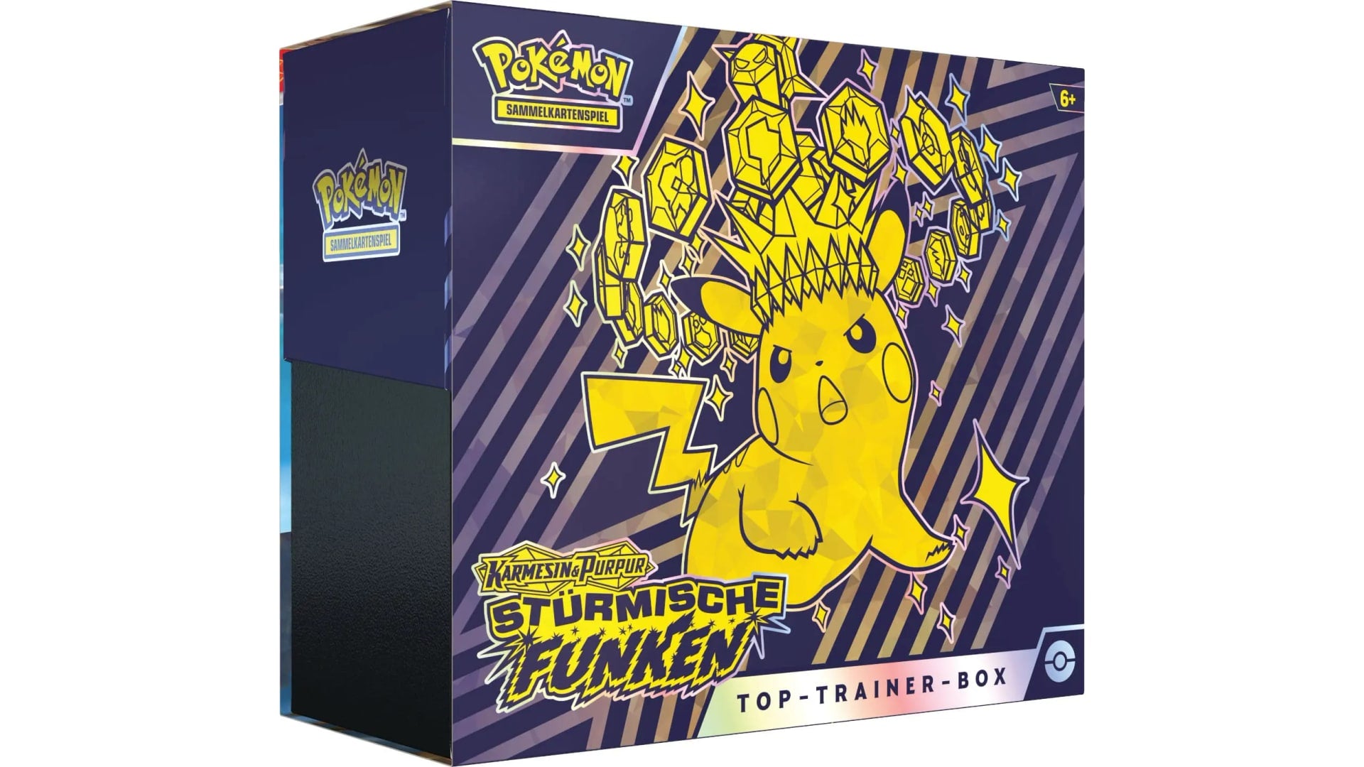 Pokemon Karmesin & Purpur - Stürmische Funken - Top Trainer Box, deutsche Ausgabe