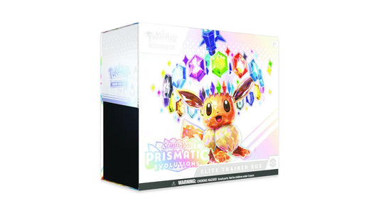 Pokemon Scarlet & Violet - Prismatic Evolutions - Elite Trainer Box, englische Ausgabe