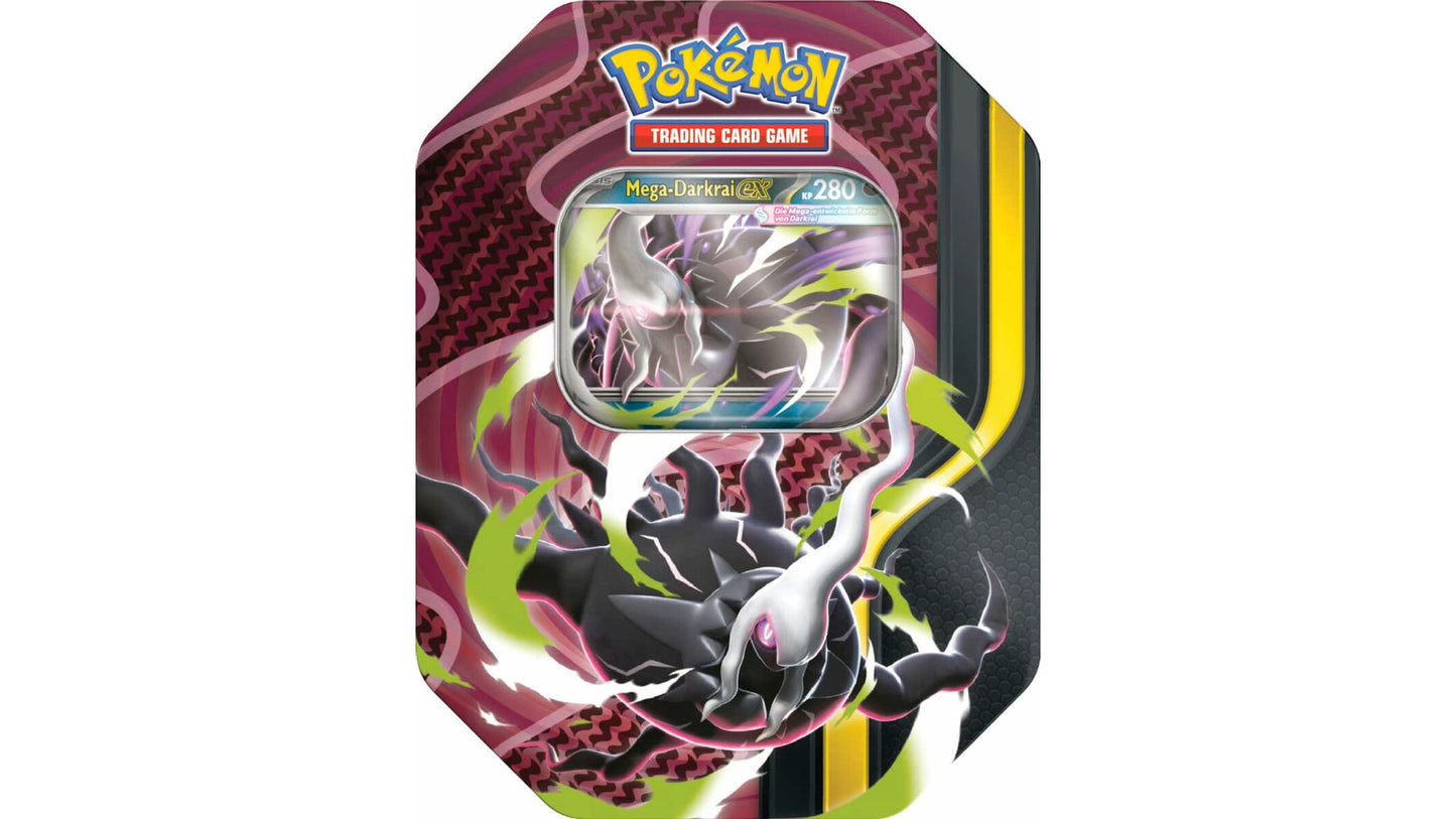 Pokemon Tin-Box 131 Mega-Darkrai, deutsche Ausgabe