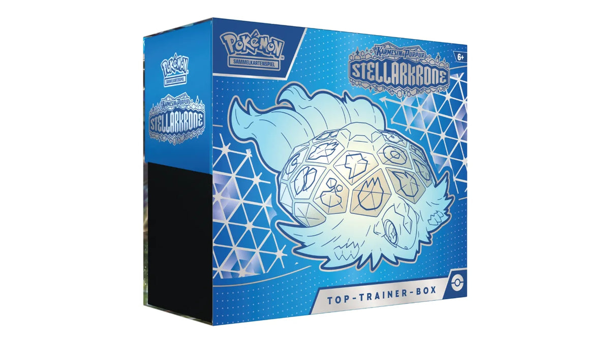 Pokemon Karmesin & Purpur - Stellarkrone - Top Trainer Box, deutsche Ausgabe