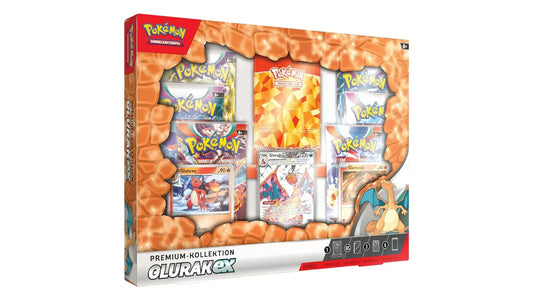 Pokemon Glurak ex Premium Kollektion, deutsche Ausgabe