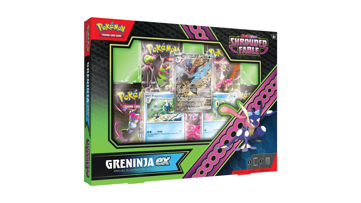 Pokemon Shrouded Fable Greninja ex Special Illustration Collection B-Ware, englische Ausgabe
