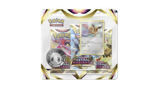 Astral Radiance - Eevee 3-Pack Blister, englische Ausgabe