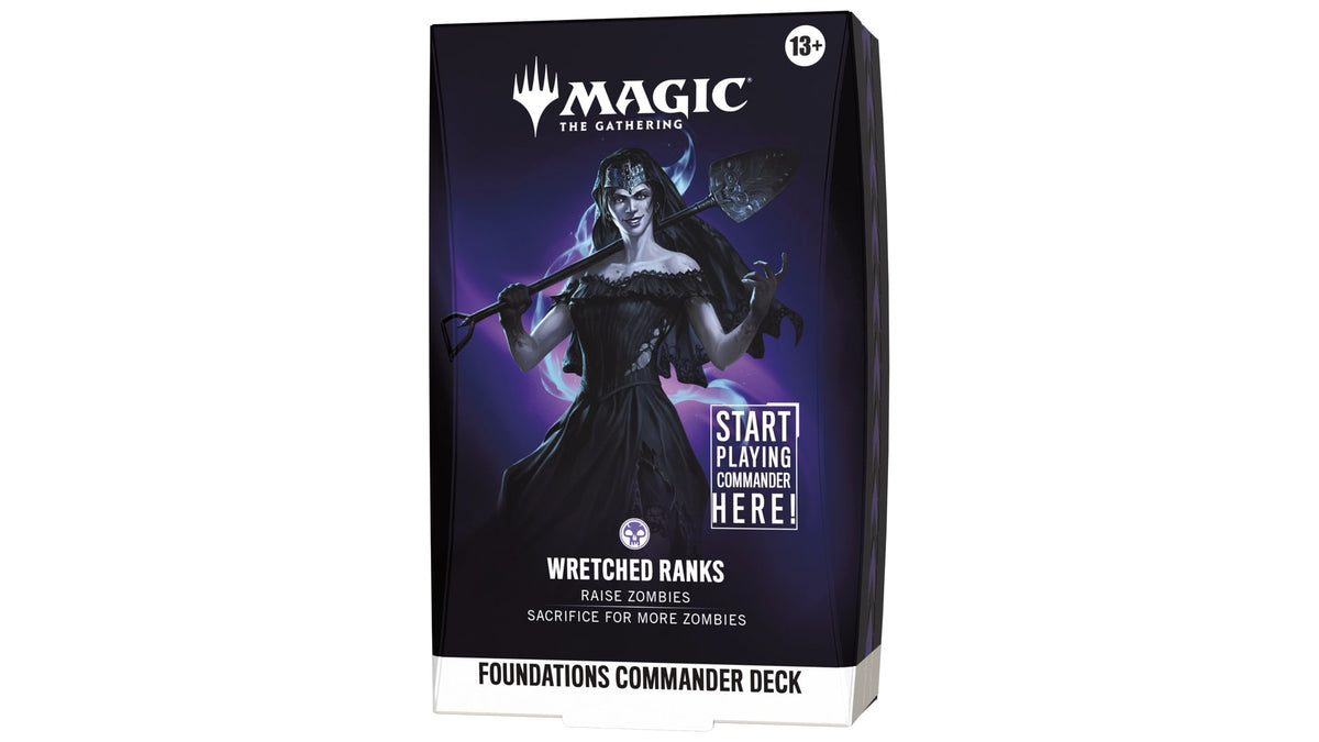 MTG - Foundations Starter Commander Deck Display (5 Decks) - EN