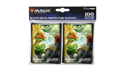Magic: The Gathering Final Fantasy (TM) - 100ct Deck Protector Sleeves Commander V8